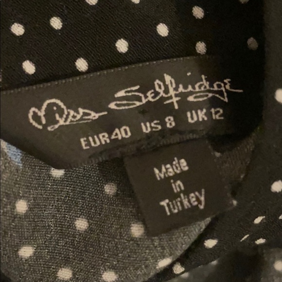 MISS SELFRIDGE - NEVER WORN Navy floral dress - Picture 4 of 5